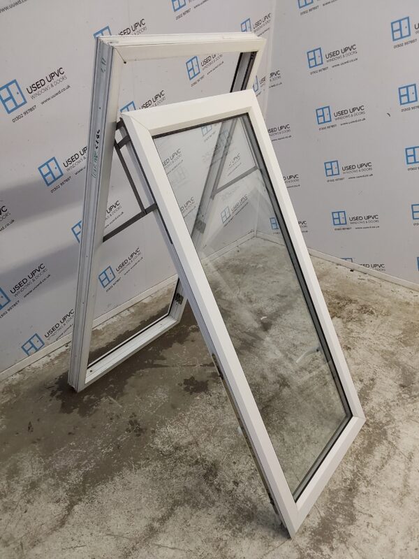 Used White Upvc Window 695mm x 1470mm LW0080 - Image 3