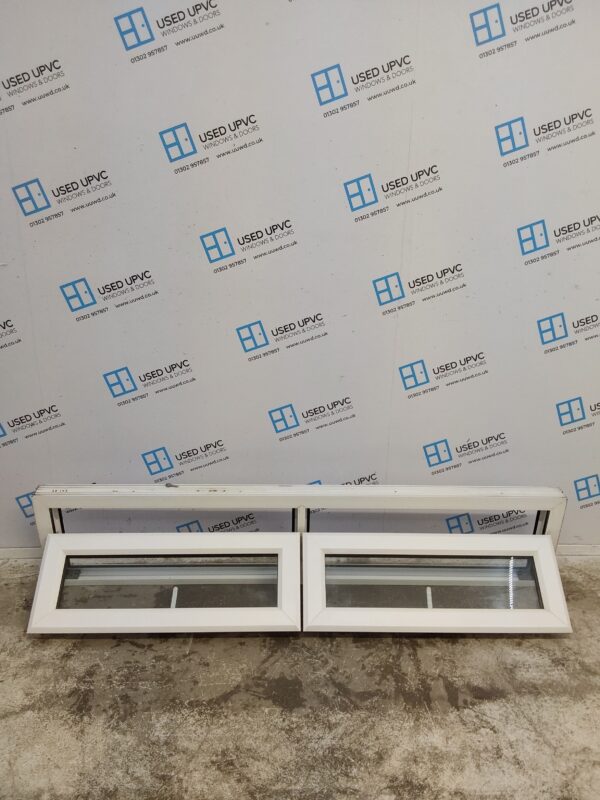 Used White Upvc Window 1815mm x 390mm SC1035 - Image 2