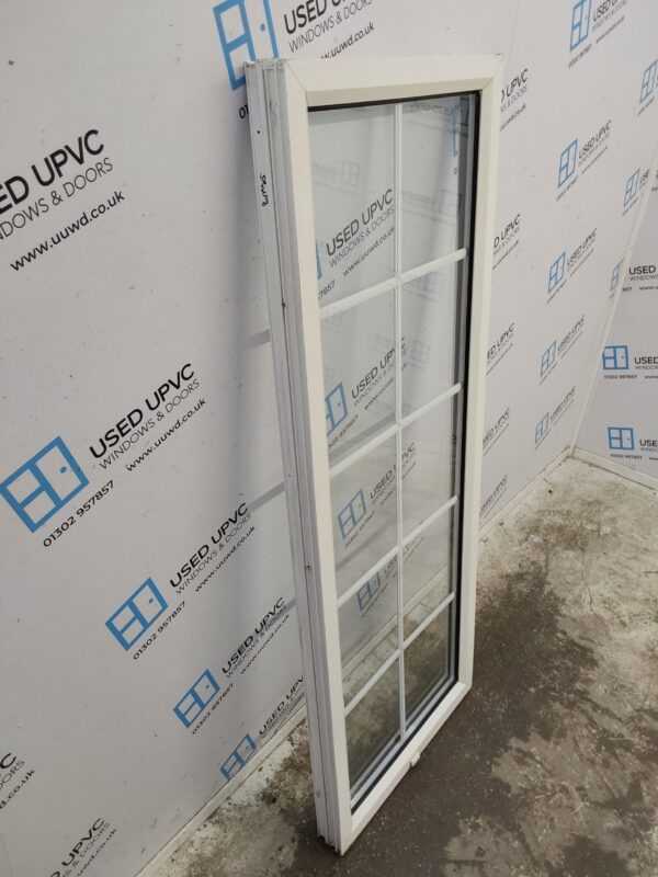 Used White Upvc Window 570mm x 1490mm SC1036 - Image 3