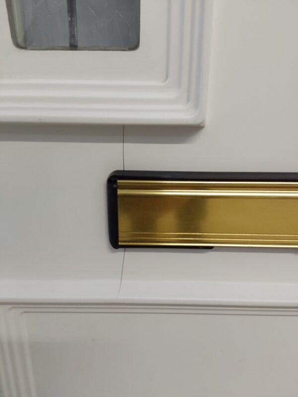 Used White Upvc Front Door 900mm x 2245mm 0183 - Image 5