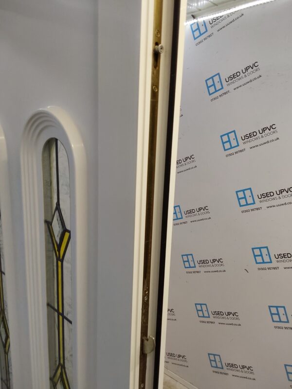 Used White Upvc Front Door 900mm x 2245mm 0183 - Image 7