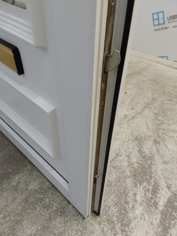 Used White Upvc Front Door 900mm x 2245mm 0183 - Image 9