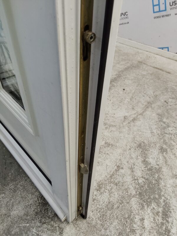 Used White Upvc Front Door 940mm x 2035mm (reduce to 880mm) 0122 - Image 8