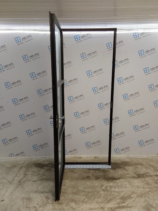 Brand New Black internal Aluminium Door 895mm x 2320mm C1ND15 - Image 2