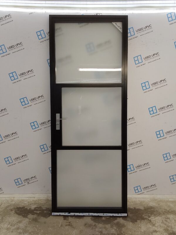 Brand New Black internal Aluminium Door 895mm x 2320mm C1ND15 - Image 4