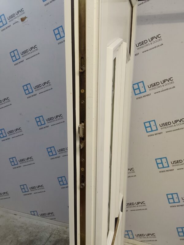 Used White Upvc Front Door 950mm x 2080mm 0754 - Image 4