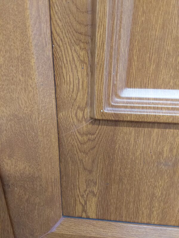 Used Oak Upvc Front Door 875mm x 2085mm 0313 - Image 10
