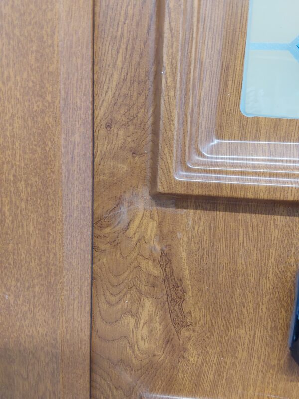Used Oak Upvc Front Door 875mm x 2085mm 0313 - Image 12