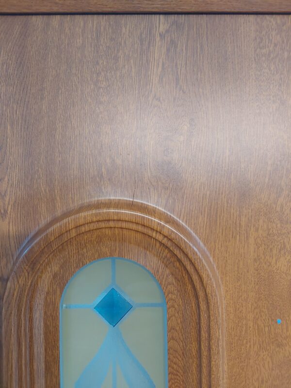 Used Oak Upvc Front Door 875mm x 2085mm 0313 - Image 13
