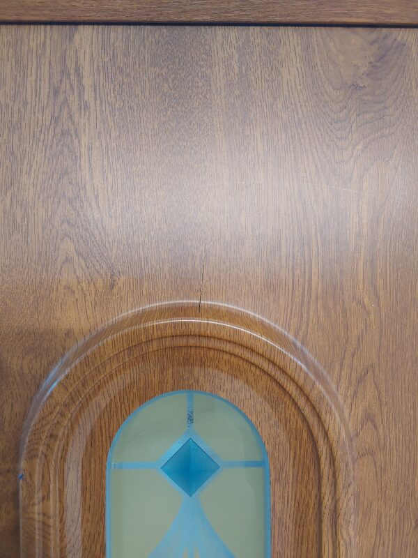 Used Oak Upvc Front Door 875mm x 2085mm 0313 - Image 14