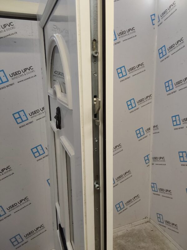 Used White Upvc Front Door 930mm x 2050mm 0027 - Image 4