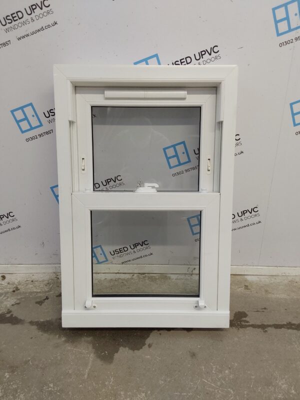 Brand New White Upvc Sliding Sash Window 600mm x 900mm SS01 - Image 2