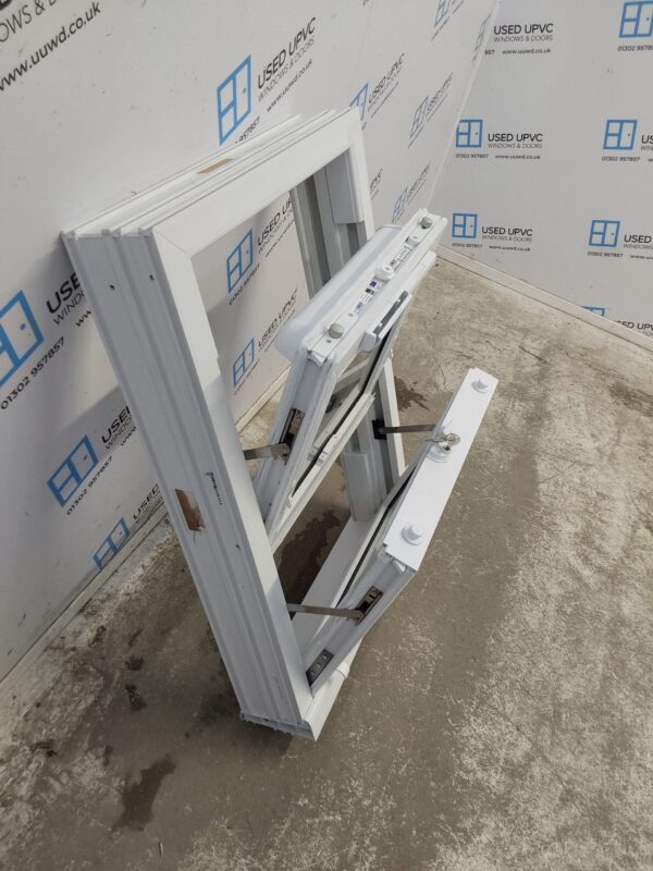 Brand New White Upvc Sliding Sash Window 600mm x 900mm SS01 - Image 7