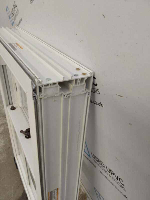 Ex Display White Upvc Sliding Sash Window 700mm x 1000mm SS02 - Image 7
