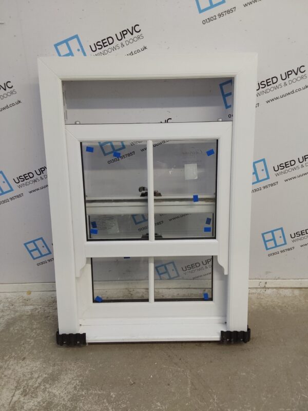 Ex Display White Upvc Sliding Sash Window 700mm x 1000mm SS04 - Image 7