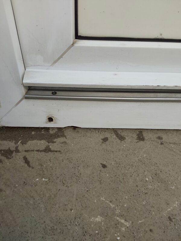 Used White Upvc Front Door 835mm x 2160mm 0550 - Image 7