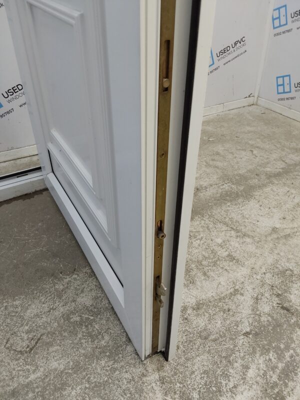 Used White Upvc Front Door 865mm x 2065mm 0321 - Image 6
