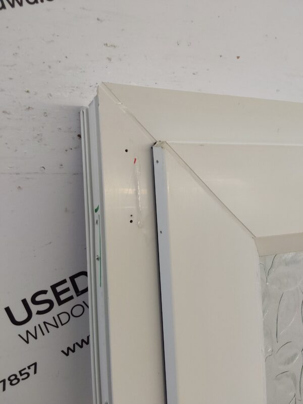 Used White Upvc Front Door 920mm x 2040mm (Reduce To 900mm) 0436 - Image 8