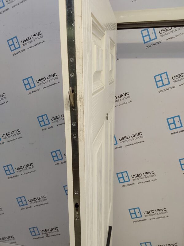 Used White Composite Front Door 850mm x 2015mm 0554 - Image 4