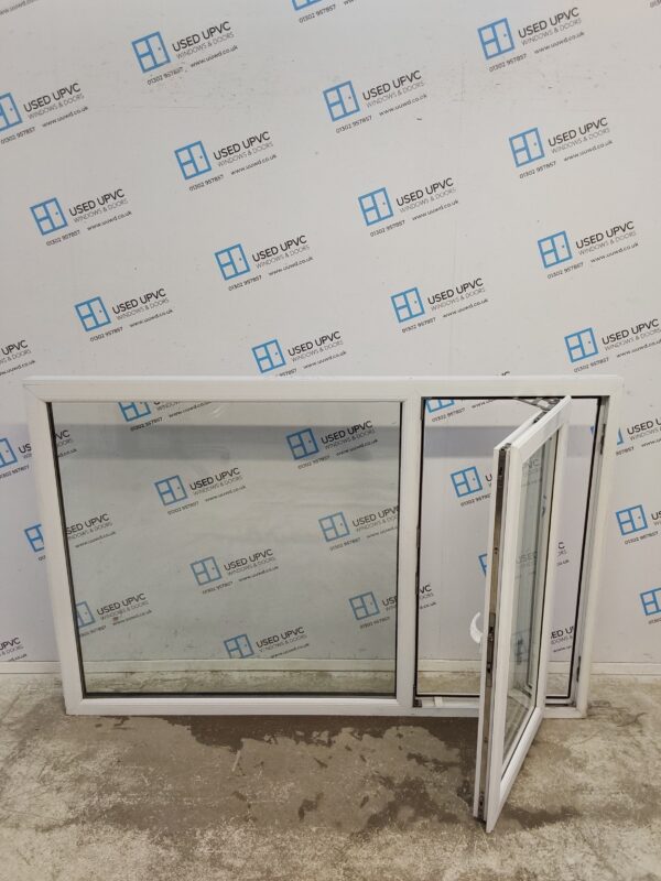 Used White Upvc Window 1760mm x 1165mm (Reduce To 1150mm) LW0029 - Image 2