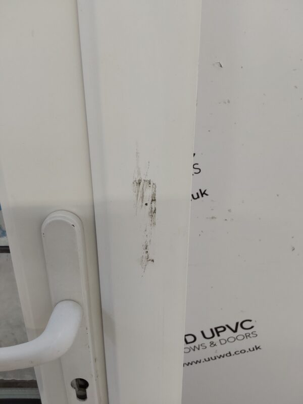 Used White Upvc Front Door 915mm x 2055mm (Reduce To 900mm x 2040mm) 0432 - Image 9