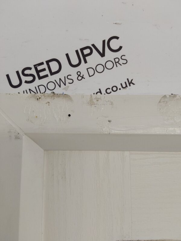 Used White Composite Back Door 925mm x 2110mm 0326 - Image 11