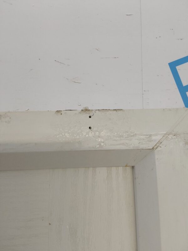 Used White Composite Back Door 925mm x 2110mm 0326 - Image 10