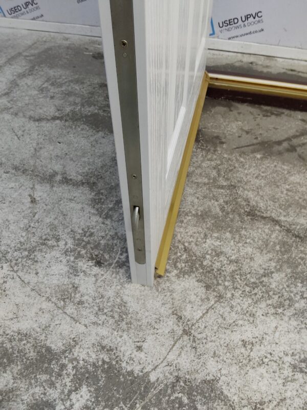 Used White Composite Back Door 925mm x 2110mm 0326 - Image 6