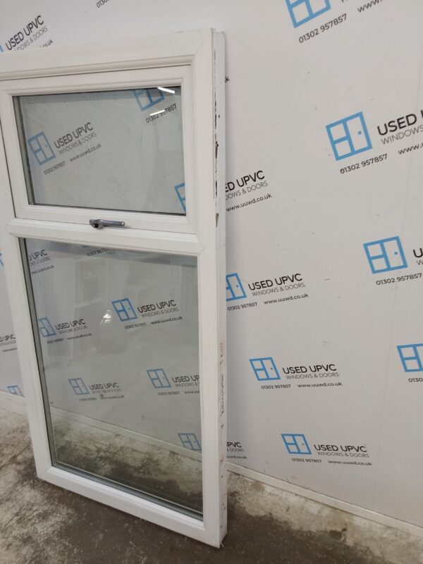 Used White Upvc Window 855mm x 1645mm C5017 - Image 4