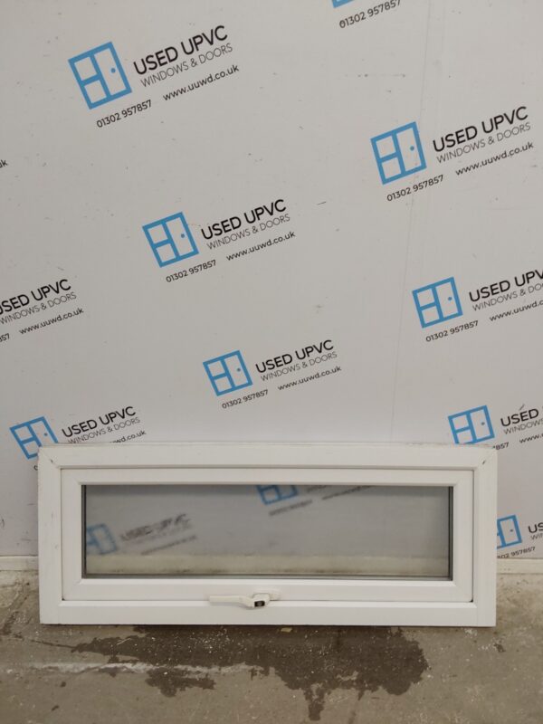 Used White Upvc Window 1070mm x 415mm C4W117 - Image 4