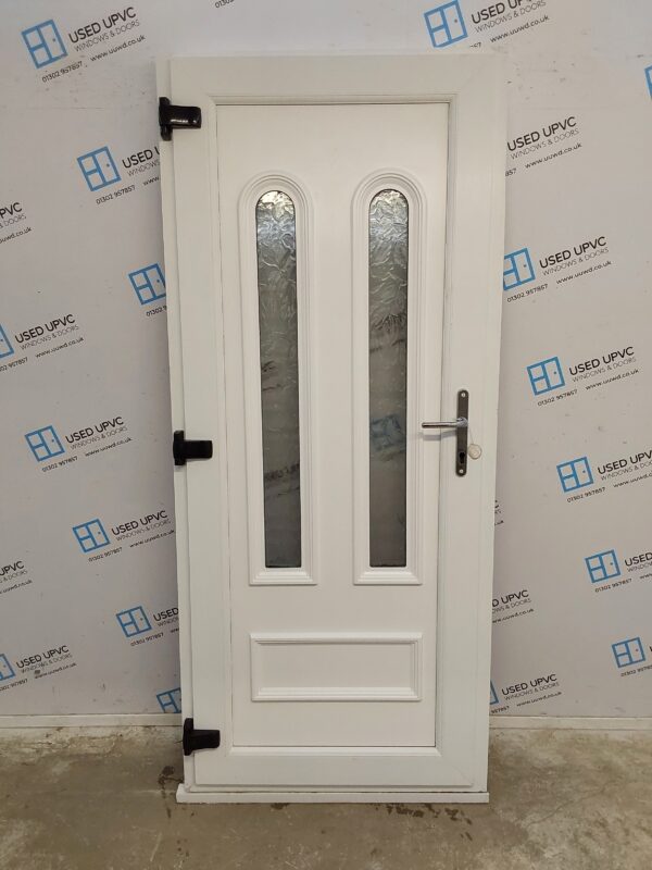 Used Oak Upvc Back Door 900mm x 2100mm 0823 - Image 2