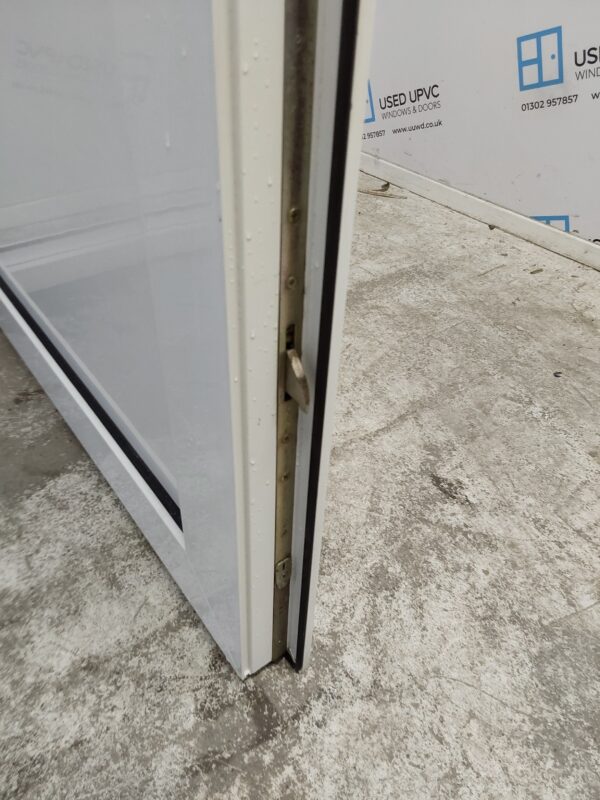 Used White Upvc Back Door (Outwards Opening) 925mm x 2025mm 0607 - Image 5