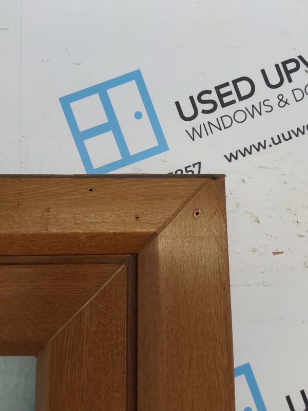 Used Oak Upvc Back Door 900mm x 2090mm 0586 - Image 9