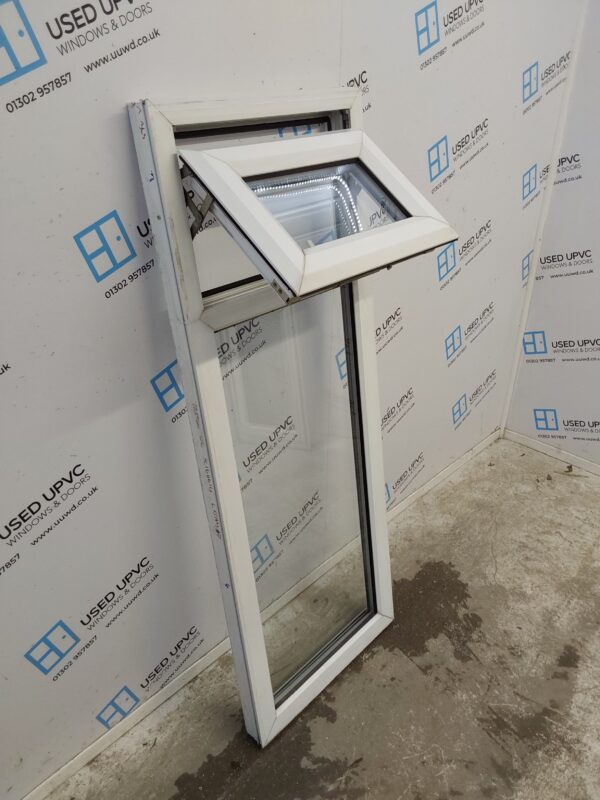 Used White Upvc Window 545mm x 1430mm C4W018 - Image 3