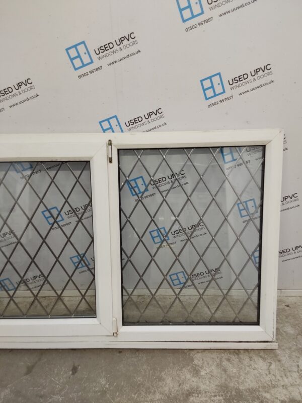 Used White Upvc Tilt And Turn Window 2385mm x 1065mm LW0037 - Image 9