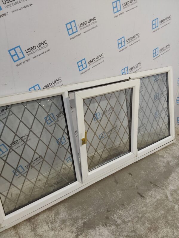 Used White Upvc Tilt And Turn Window 2385mm x 1065mm LW0037 - Image 4