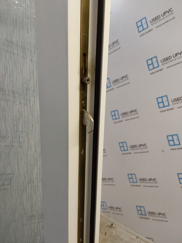 Used White Upvc Back Door 910mm x 2120mm 0669 - Image 5