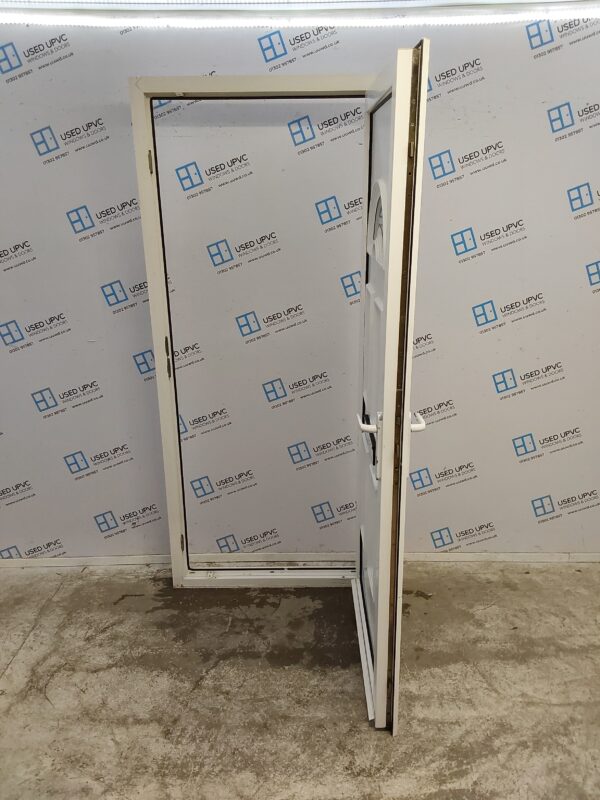 Used White Upvc Front Door 925mm x 2120mm 0462 - Image 3