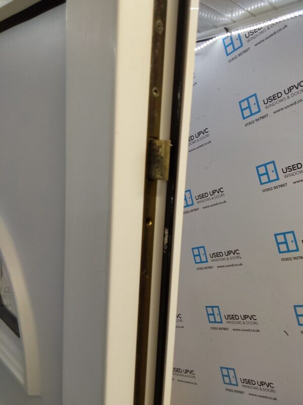 Used White Upvc Front Door 925mm x 2120mm 0462 - Image 9