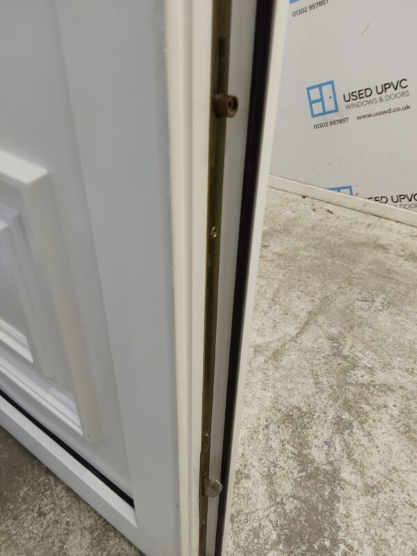 Used White Upvc Front Door 905mm x 2100mm (reduce to 890mm) 0365 - Image 10