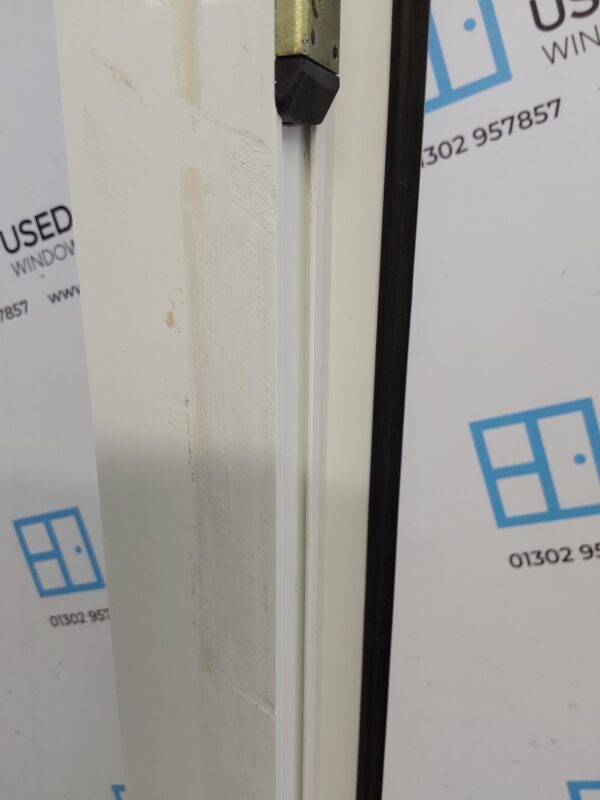 Used White Upvc Front Door 905mm x 2100mm (reduce to 890mm) 0365 - Image 4
