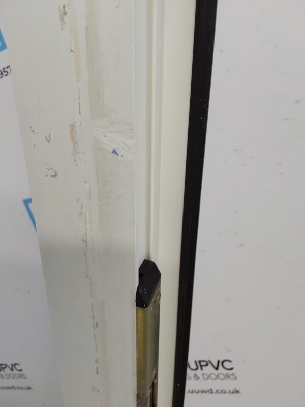 Used White Upvc Front Door 905mm x 2100mm (reduce to 890mm) 0365 - Image 5