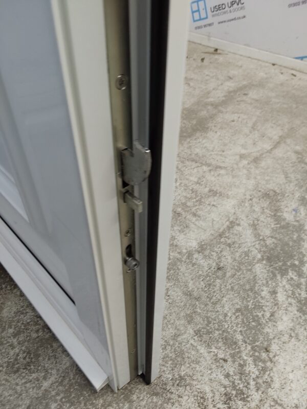 Used White Upvc Front Door 900mm x 2070mm 0339 - Image 7