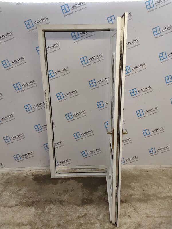 Used White Upvc Front Door 915mm x 2065mm 0263 - Image 3
