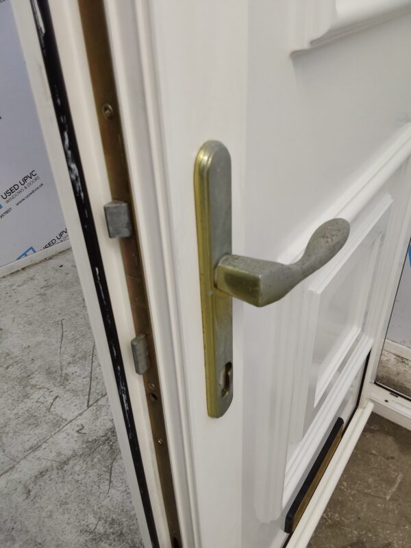 Used White Upvc Front Door 900mm x 2100mm 0173 - Image 8