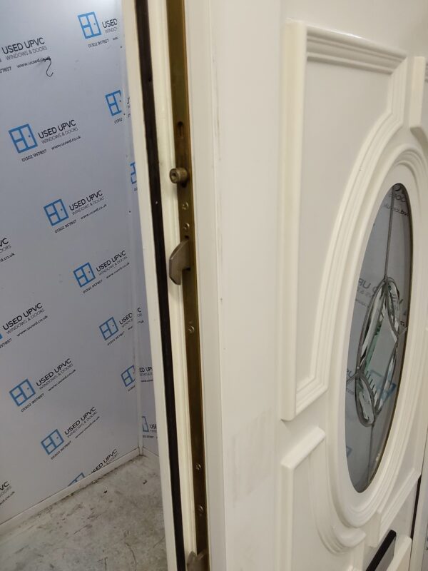 Used White Upvc Front Door 925mm x 2105mm 0042 - Image 7