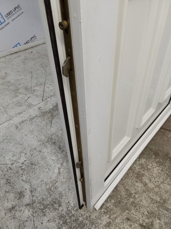 Used White Upvc Front Door 925mm x 2105mm 0042 - Image 9