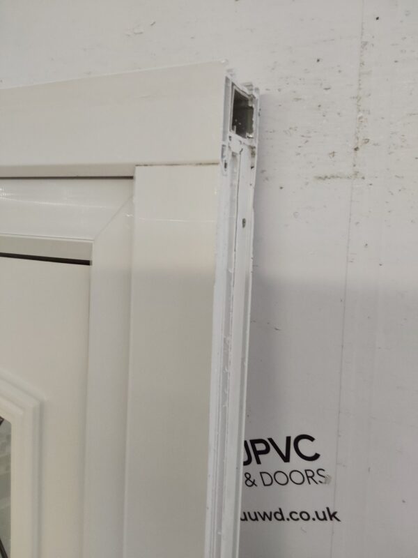 Used White Upvc Front Door 900mm x 2055mm 0403 - Image 6