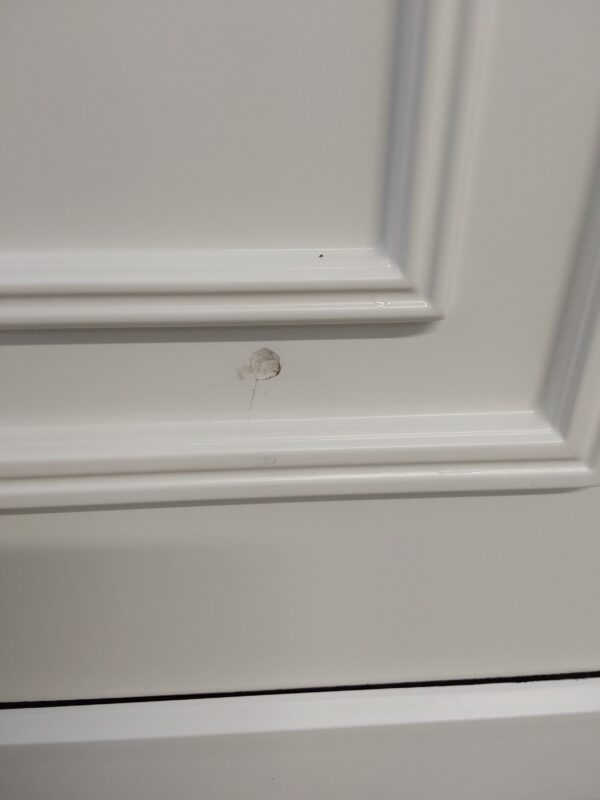 Used White Upvc Front Door 900mm x 2055mm 0403 - Image 4