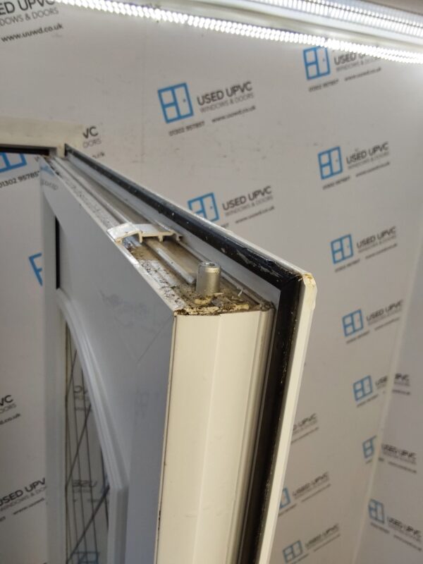 Used White Upvc Front Door 900mm x 2055mm 0403 - Image 8